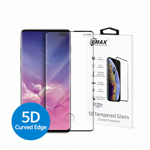 갤럭시S10 VMAX 5D 풀커버 강화유리 액정보호필름