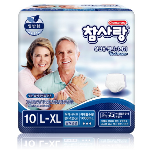 참사랑 일반형 편티형 대형 10개