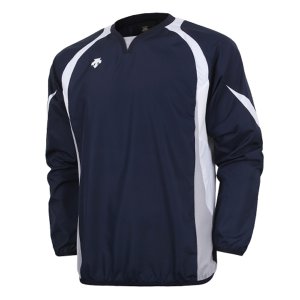 데상트  바람막이 남색 긴팔 S9311WWB81