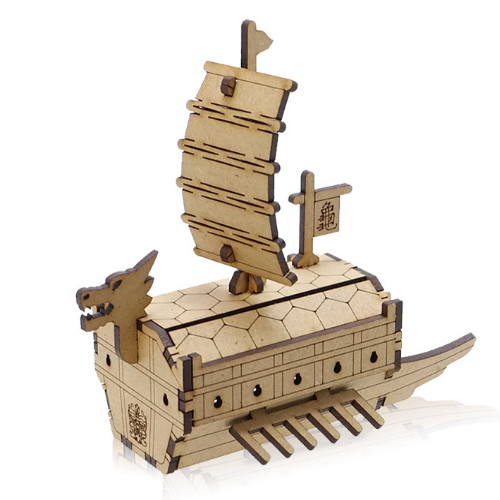 이순신 장군의 거북선 입체퍼즐-모또