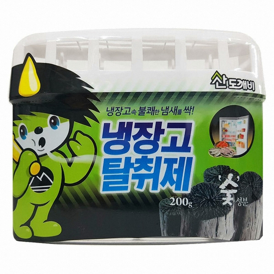 산도깨비 냉장고 탈취제 숯 200g