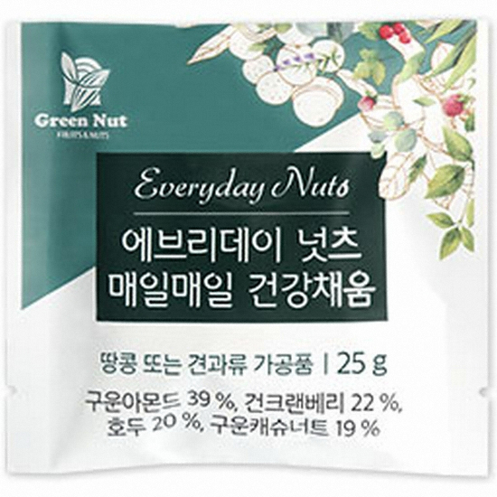 동우농산 그린너트 에브리데이넛츠 오리지널 25g