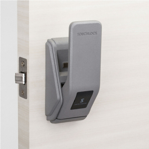 센스터치락  푸시풀 그레이