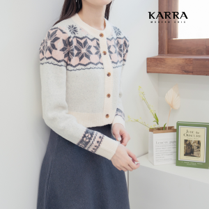 카라 옆단추 니트 롱 베스트 SCD007