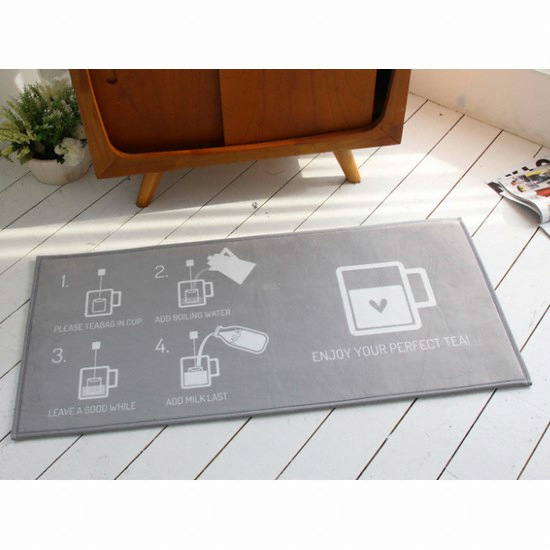 러그랜드 밀크티 주방매트