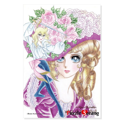 108피스 직소퍼즐  베르사유의장미 로코코여황 미니