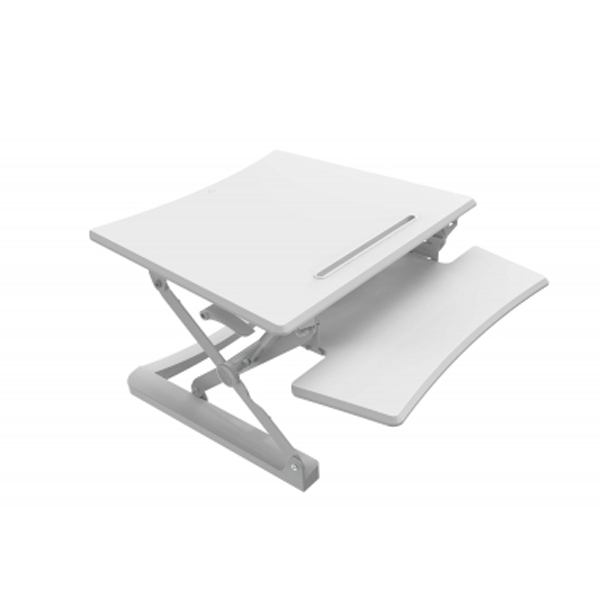 록텍 높이조절책상 화이트 MT101W-S 거치형
