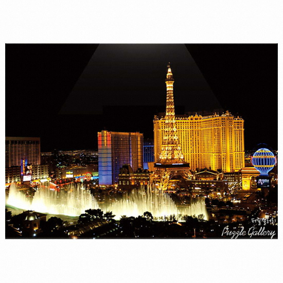 1000피스 직소퍼즐 라스베가스의 춤추는분수  야광