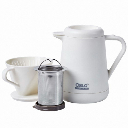 오슬로 아이카페 보온보냉 커피드리퍼620ml 화이트