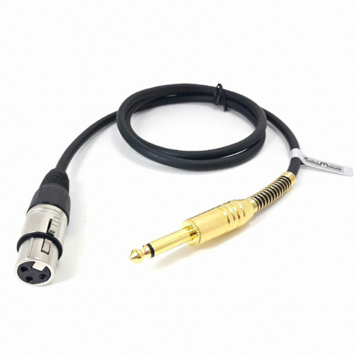 XLR 캐논-TS 5.5 모노 마이크케이블 (CM-XLRF5)