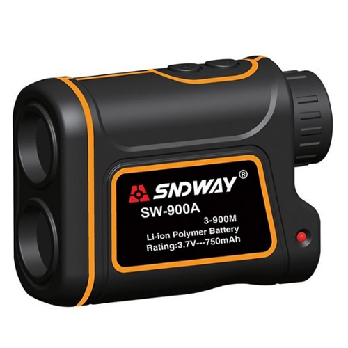 SNDWAY 레이저 골프 아웃도어용 거리속도측정기 (SW-1000A)[해외/병행]