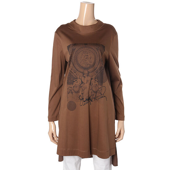 트리아나 라운드 롱 블라우스 TF3BA04