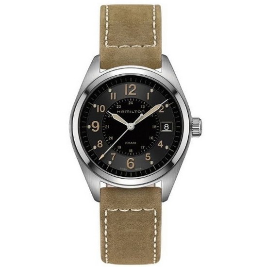 해밀턴 남성 카키필드 시계_H68551833
