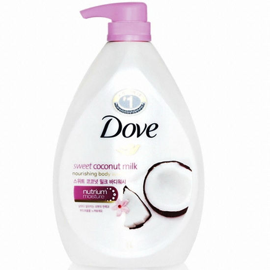 도브 스위트 코코넛 밀크 바디워시 1000ml