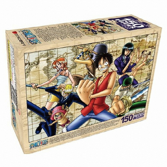 학산문화사  원피스 직소퍼즐 150pcs 보물지도-플