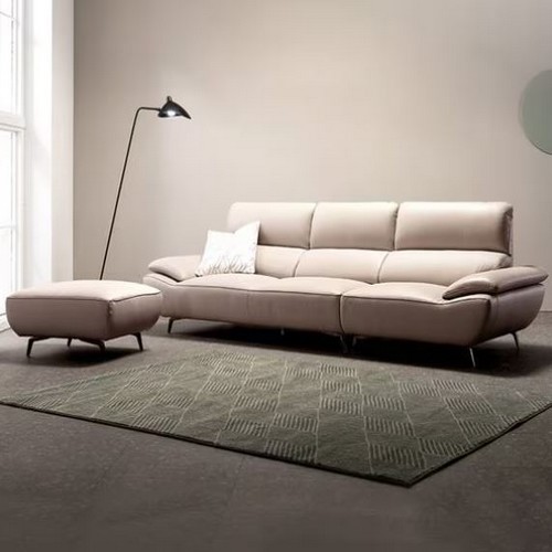 자코모 달리아 천연가죽 소파 4인용