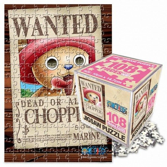 108피스 직소퍼즐 원피스 현상수배 쵸파  미니 -퍼즐사랑