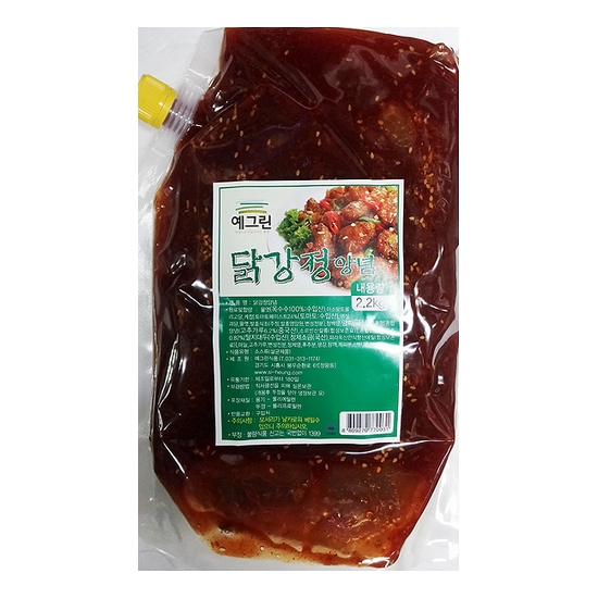 예그린식품 닭강정소스 2.2kg[1개]