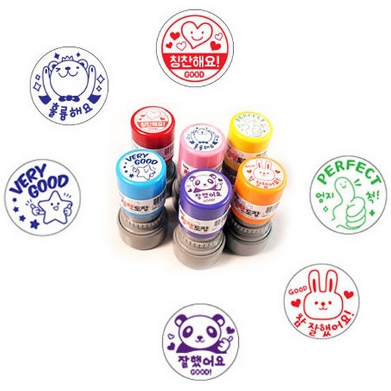 아이비스  만년스템프 고래도춤추는 칭찬도장 칭찬스템프