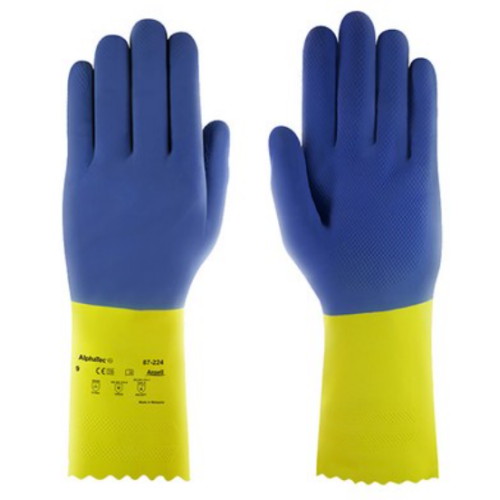안셀  알파텍 케미프로 내화학 장갑 224X
