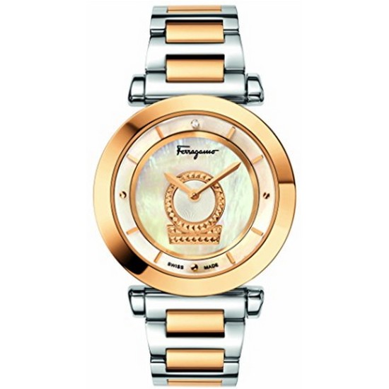 페라가모 미뉴에토 콤비시계_FQ4250015