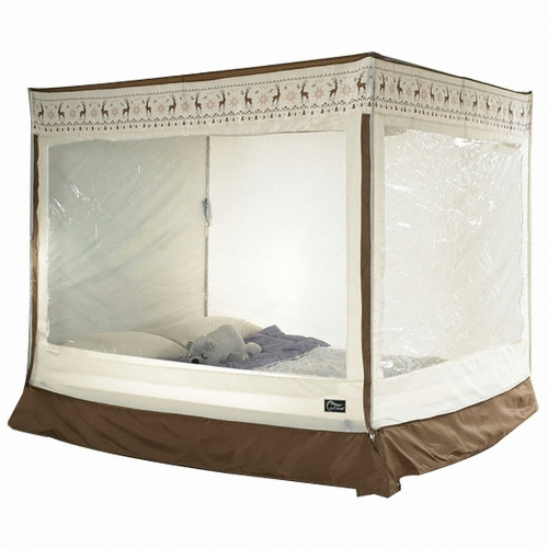 아이디인더스트리  알뜨리 2in1 사각 난방텐트 노르딕