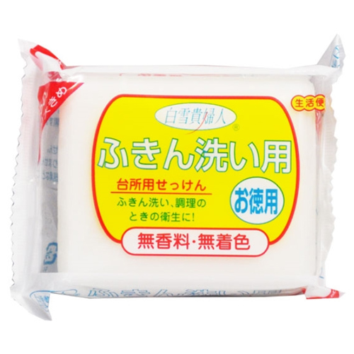 부동화학 일본 백설귀부인 행주비누 10개 /행주용비누/주방비누