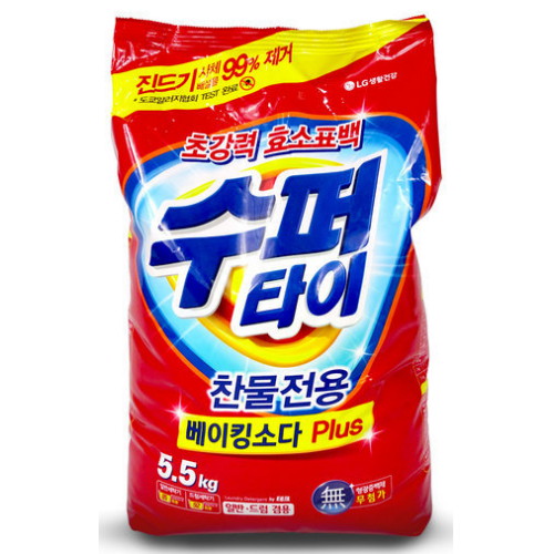 수퍼타이 찬물전용 베이킹소다 플러스 5.5kg