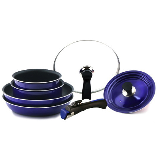 콕스타  비엔나 블루 매직핸즈 7종 (팬28+궁중28+냄비18,20+핸들+뚜껑)
