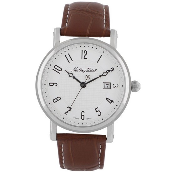 티쏘 메티  시티 화이트 다이얼 시계 H611251AG