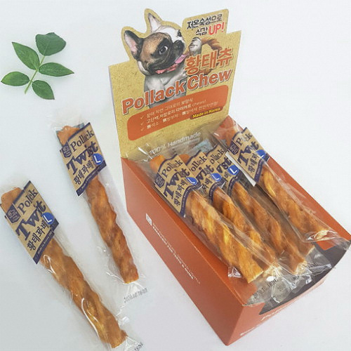 내추럴EX 황태츄 꽈배기 L 45g