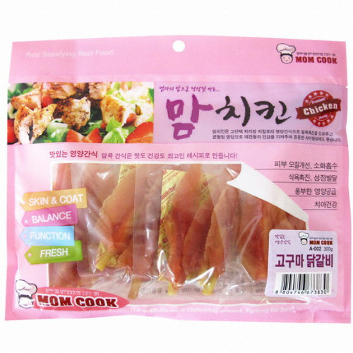 피에스코리아 맘쿡 맘치킨 고구마 닭갈비 300g
