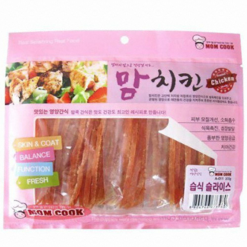피에스코리아 맘쿡 맘치킨 습식 슬라이스 300g