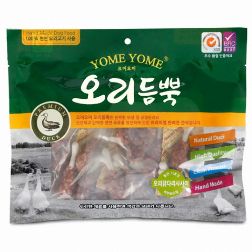 씨큐 요미요미 오리듬뿍 닭다리사사미 400g