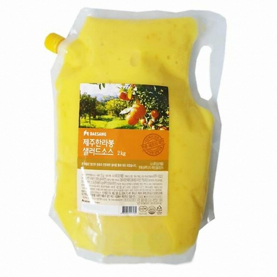 대상 제주한라봉 샐러드소스 2kg  한라봉드레싱