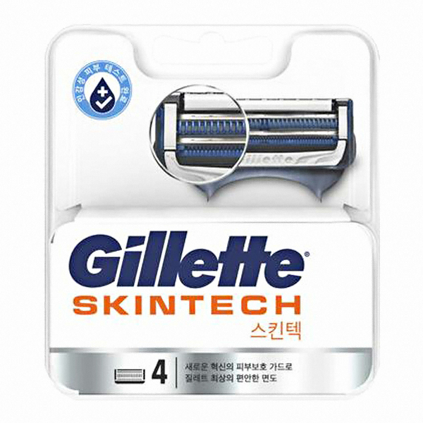 질레트  스킨텍 면도날