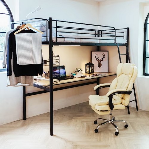 일루일루 코모드i 올인원 책상형 벙커침대 S