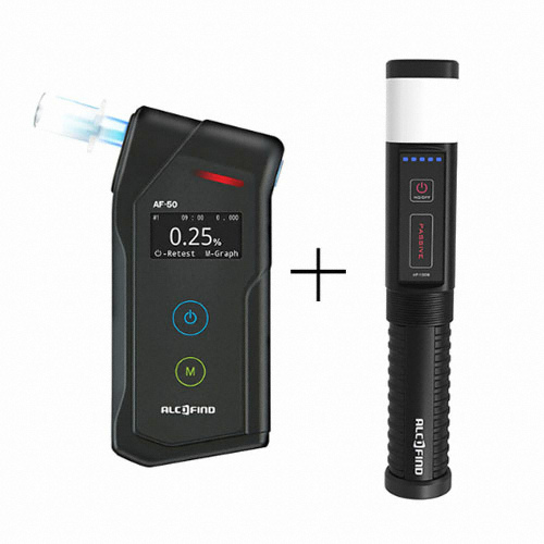 디에이텍 음주측정기 AF-50 + 음주감지기 AF-100S 세트
