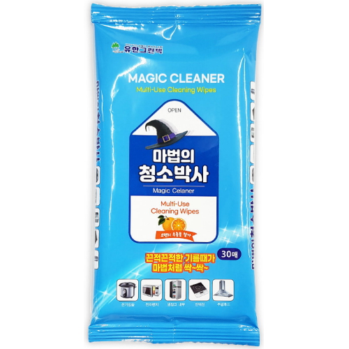 유한그린텍  마법의 청소박사 1714 리필형 30매