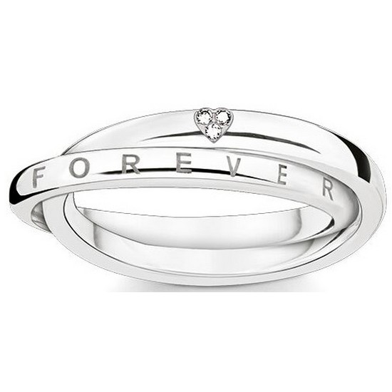 토마스사보  Together Forever heart 반지 D_TR0017-725-14