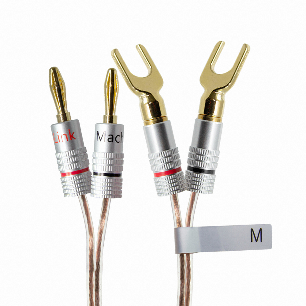마하링크  국산 GGUK 50C 콤보 바나나 TO 말굽 케이블