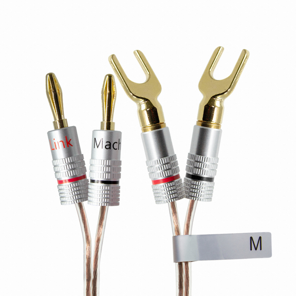 마하링크  국산 GGUK 30C 콤보 바나나 TO 말굽 케이블