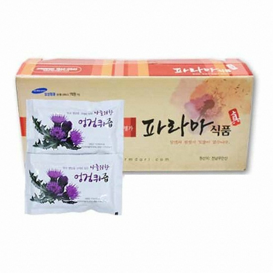 파라마식품 무안황토 엉겅퀴즙 110ml x 60팩 - 에누리 가격비교