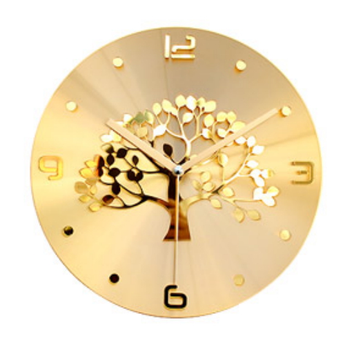 황금나무 골드 벽시계 벽걸이시계