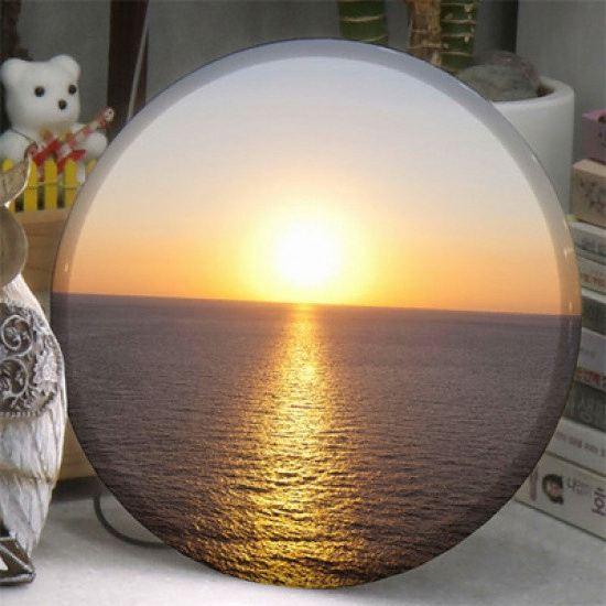 꾸밈  na602-LED액자 35R 떠오르는태양