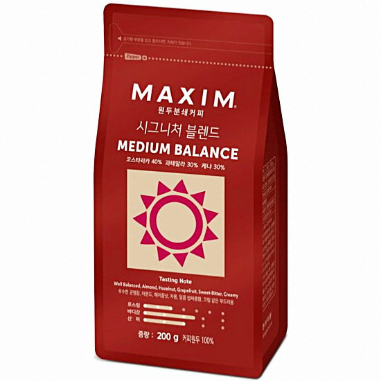 동서식품 맥심 시그니처 블렌드 미디엄 밸런스 200g