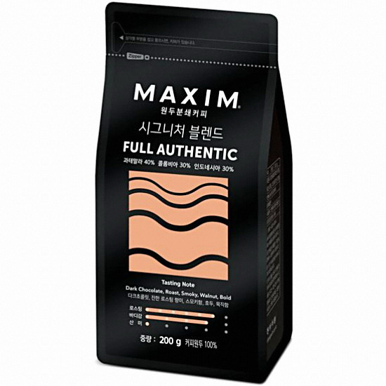 동서식품 맥심 시그니처 블렌드 풀 어센틱 200g