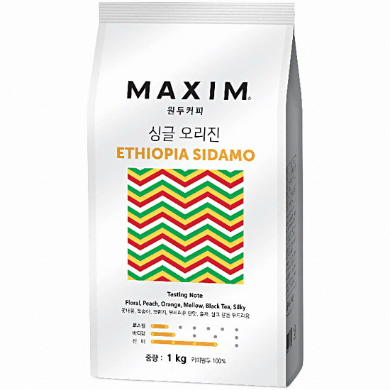 동서식품 맥심 싱글 오리진 에티오피아 시다모 1kg