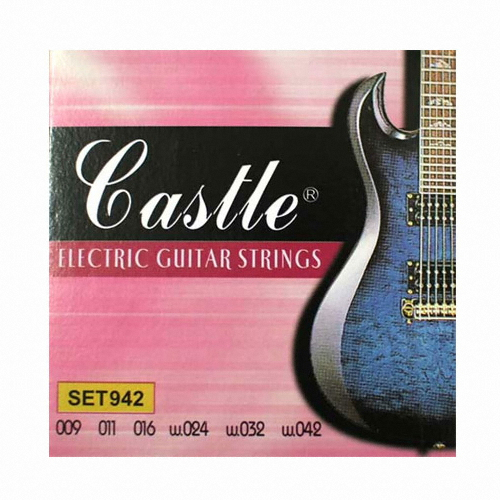 캐슬  일렉 기타 스트링 Castle 942  곽포장  기타줄