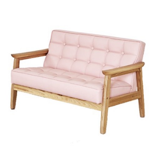 미코 로이어 키즈 가죽소파 2인용